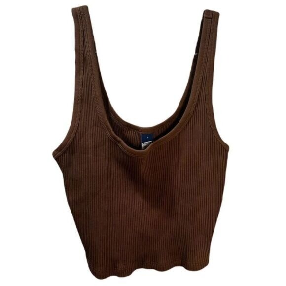 OLD NAVY Sleeveless‎ Knitted Vest Slim Fit Crop Top Small - Picture 1 of 3